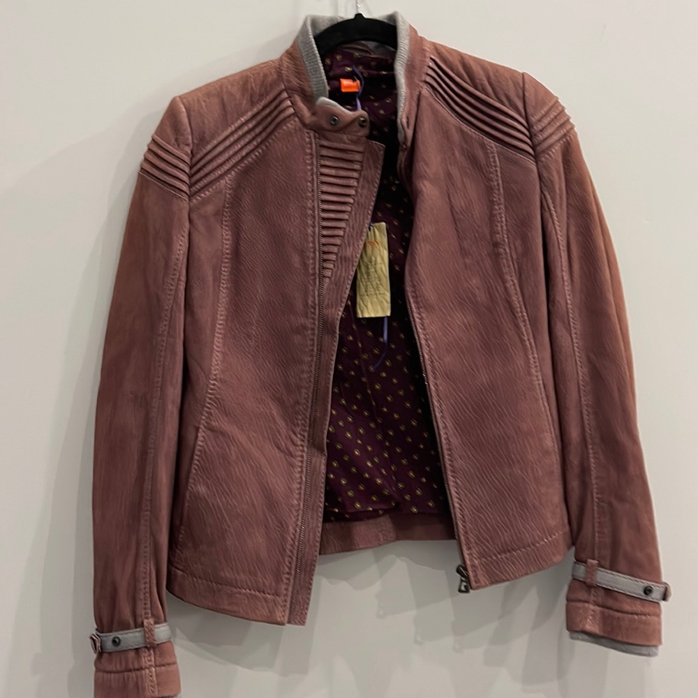 Leather/suede jacket